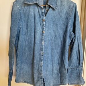Banana Republic Light Blue Denim Shirt